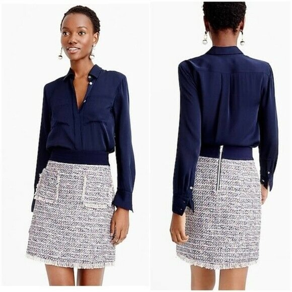 J. Crew Dresses & Skirts - J. Crew Skirt A-Line Mini Tweed